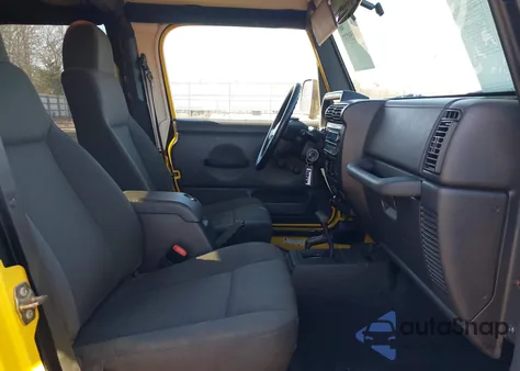 2006 Jeep Wrangler X z USA, uszkodzony, nr VIN 1J4FA39S96P713907